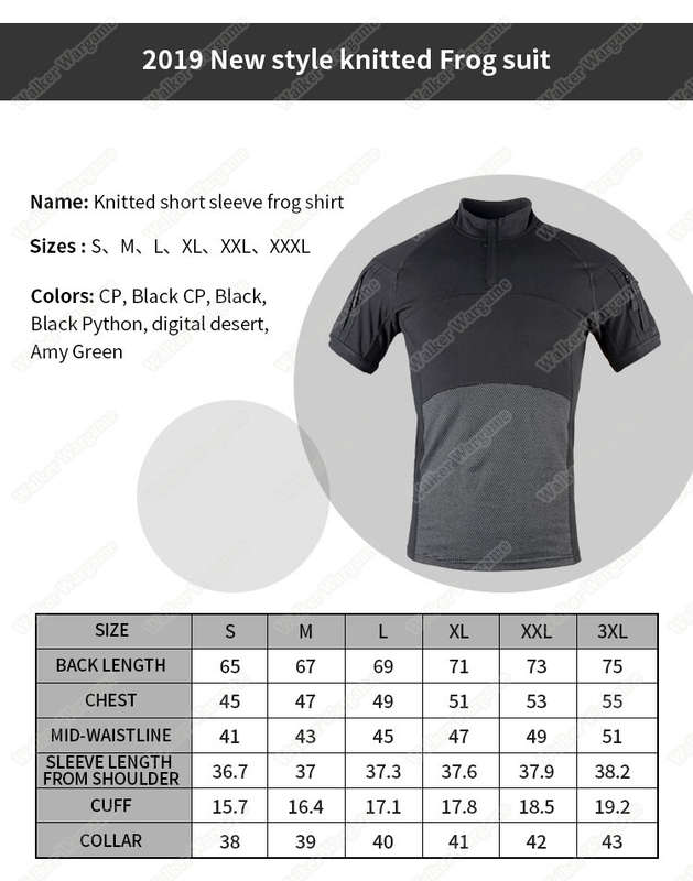 Tactical Short Sleeve Combat Shirt - SWAT Black Size M