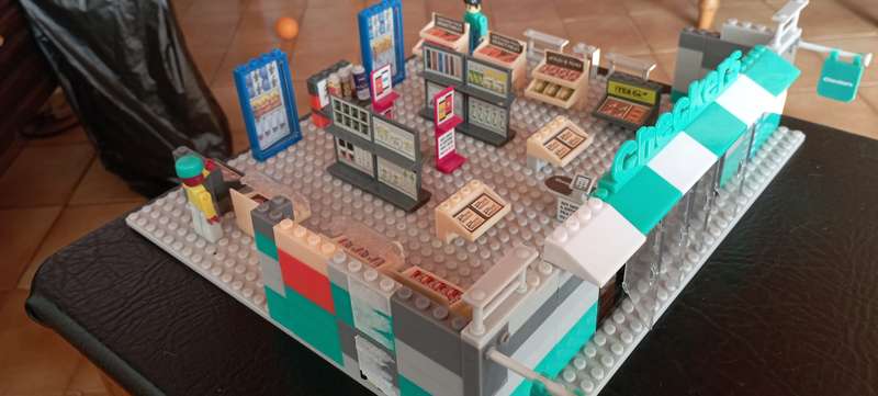 Checkers Lego Set