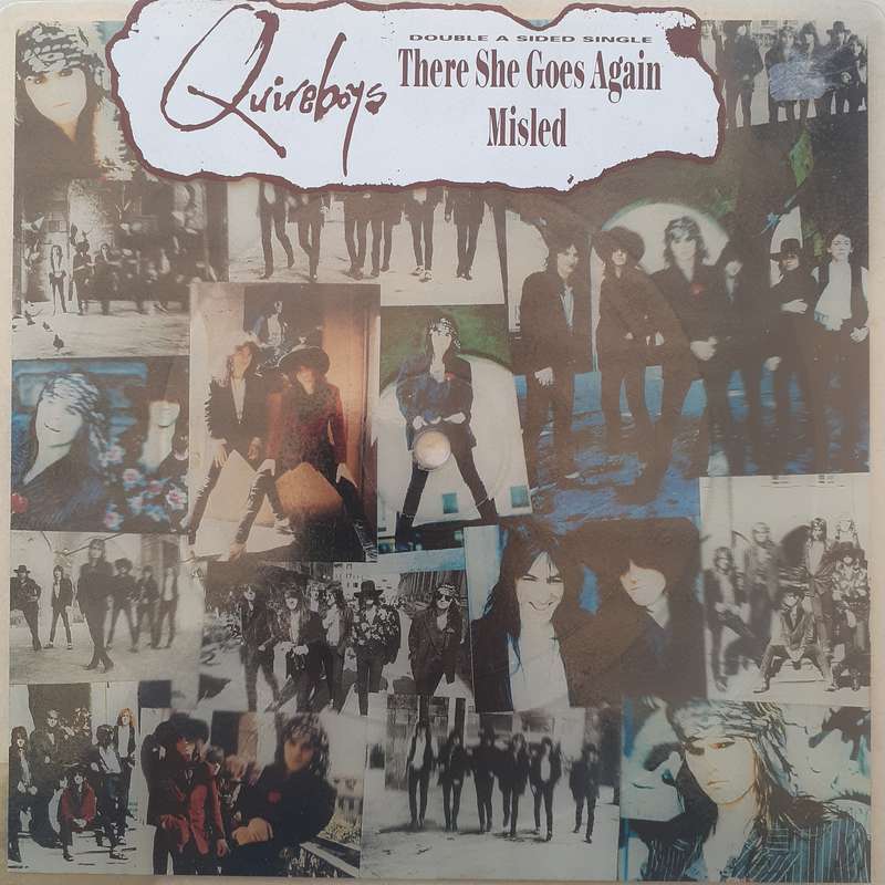 VINYL - Quireboys - There She Goes Again [7 inch Shaped, Picture Disc] (1990)