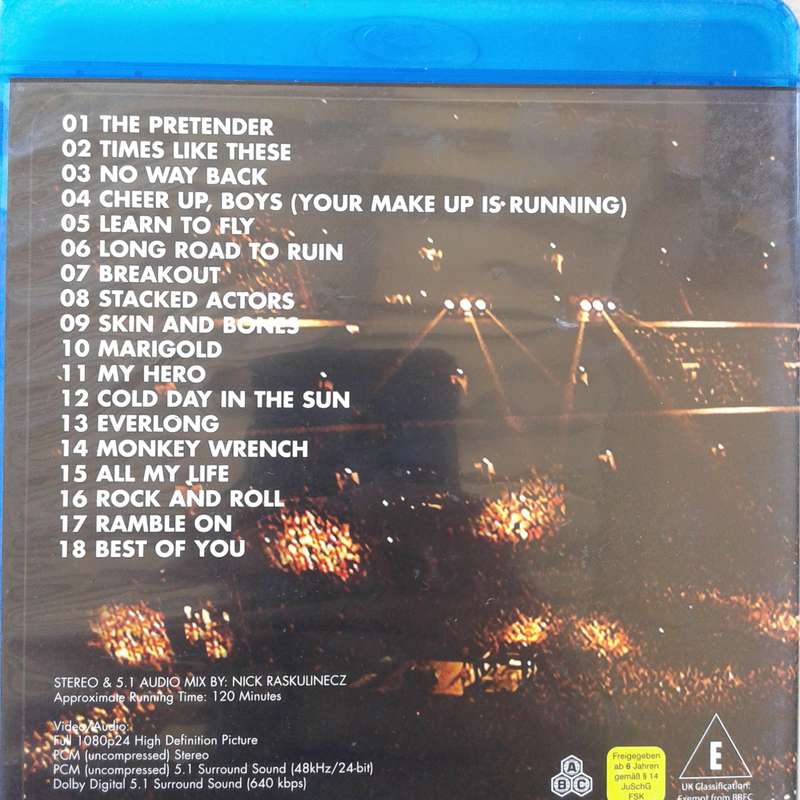Foo Fighters - Live At Wembley Stadium [Blu-ray] (2008)