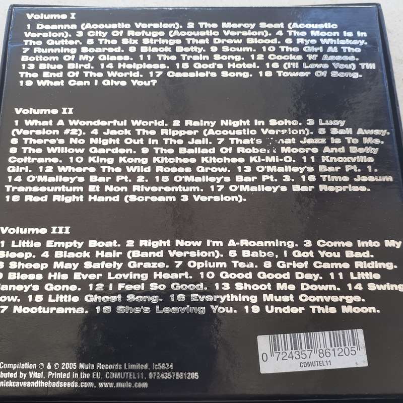 Nick Cave And The Bad Seeds - B-Sides & Rarities (3CD Box) (2005)
