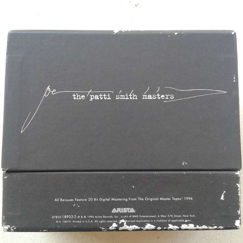 Patti Smith - The Patti Smith Masters (The Collective Works) [Ltd #Ed 6 CD Box Set] (1996)