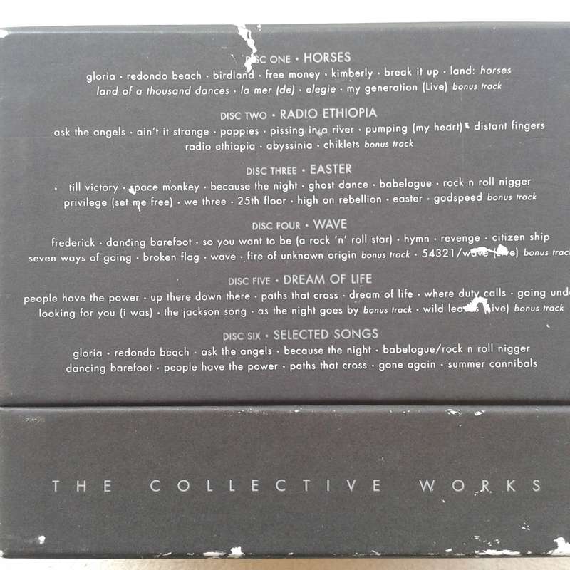 Patti Smith - The Patti Smith Masters (The Collective Works) [Ltd #Ed 6 CD Box Set] (1996)