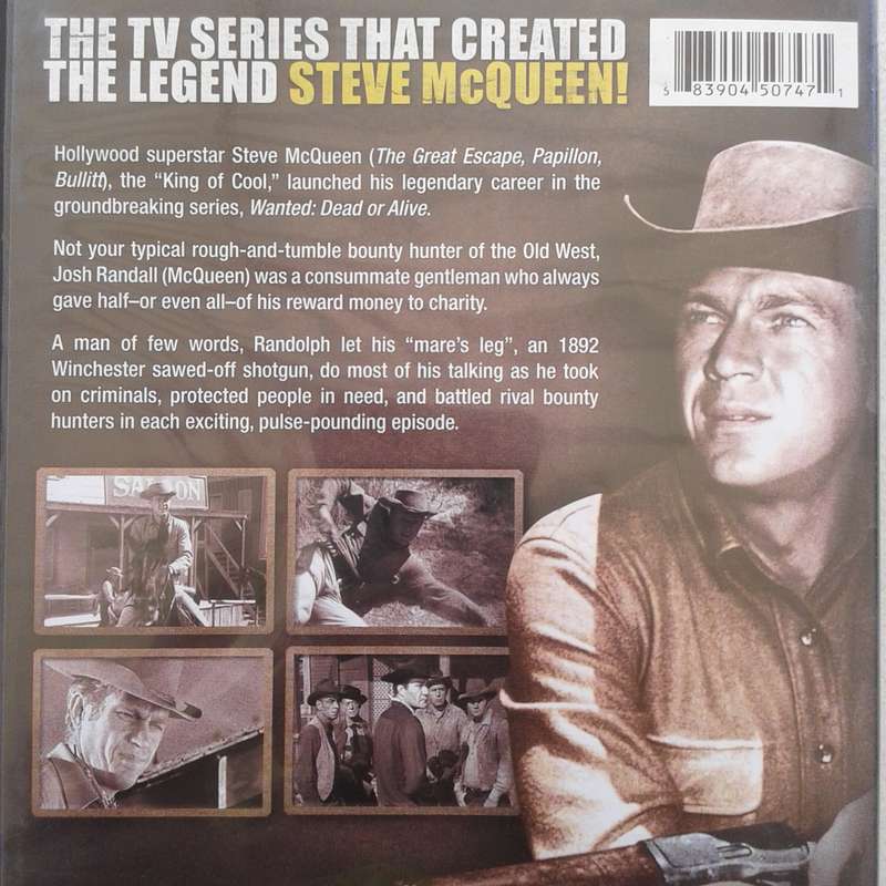Wanted Dead Or Alive - Season One Volume 1 - Steve McQueen [2DVD]