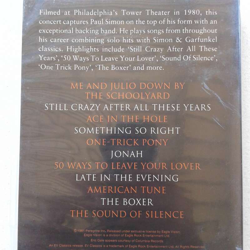 Paul Simon - Live From Philadelphia [DVD] (2008)