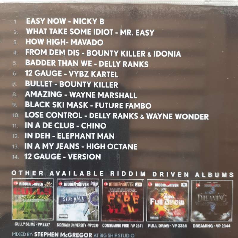 12 Gauge - Various Artists [Import CD] (2006)   *Dancehall/Reggae