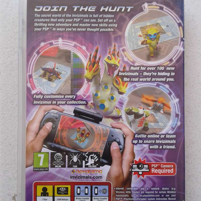 Invizimals: Shadow Zone (PSP Game) (PAL)