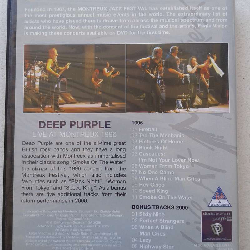 Deep Purple - Live At Montreux [DVD] (2006)