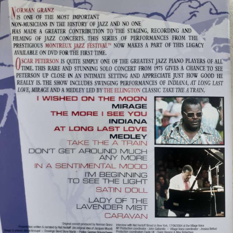 Oscar Peterson - Solo'75  [DVD] (2005)