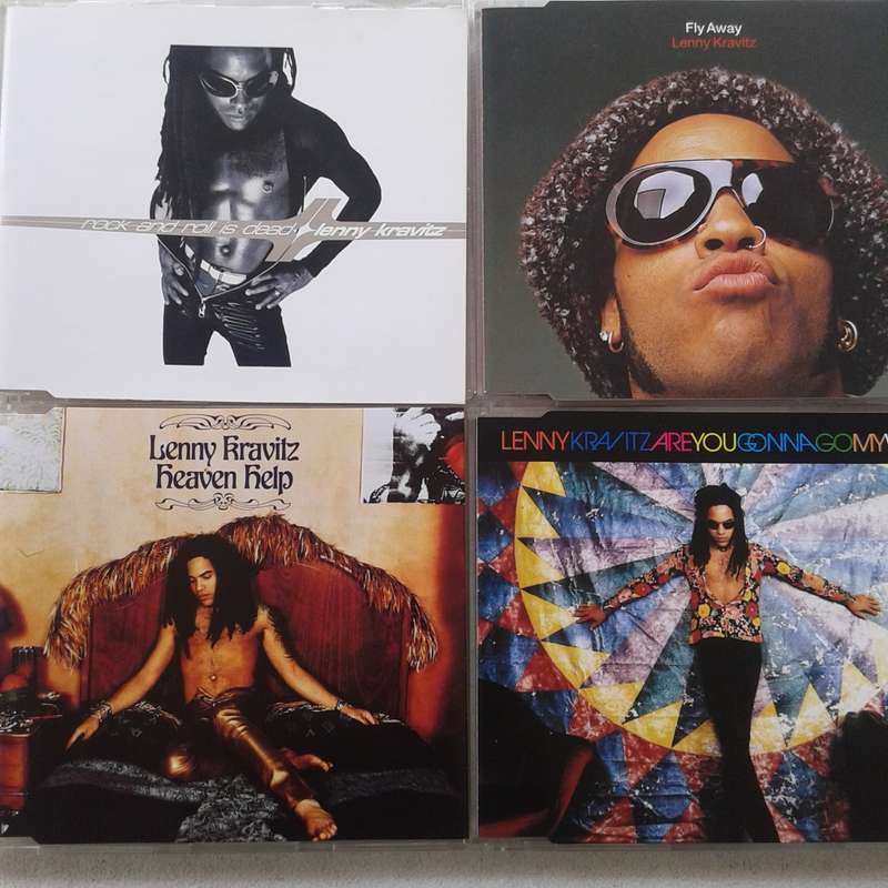 Lenny Kravitz - 4 Import CD singles Bundle