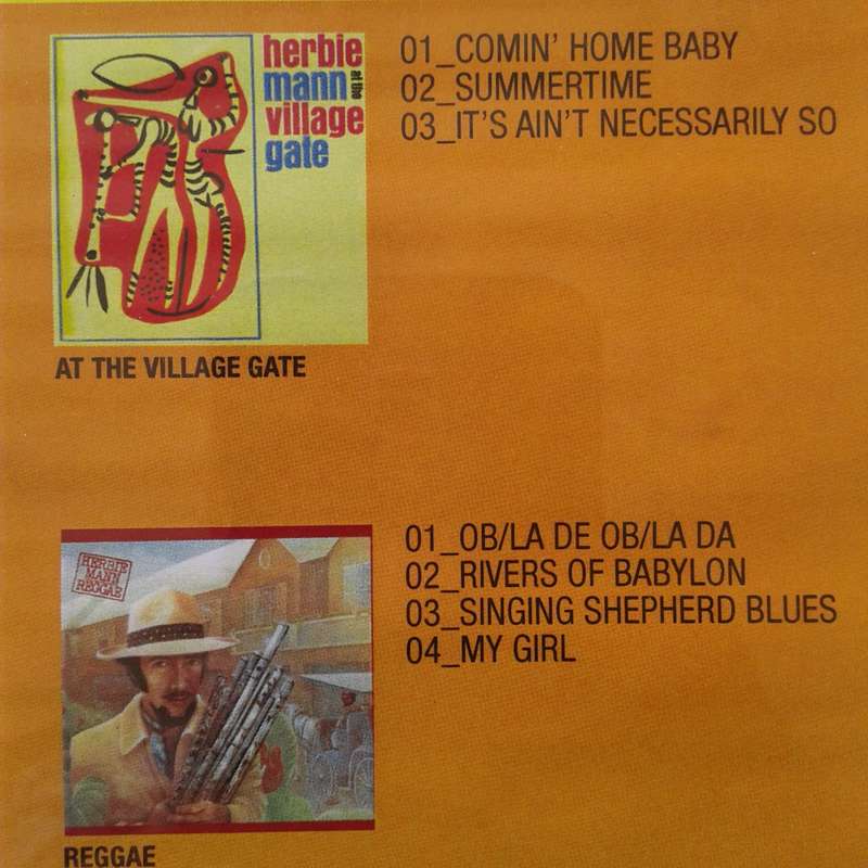 Herbie Mann - At The Village Gate / Reggae (2CD) (re2008)
