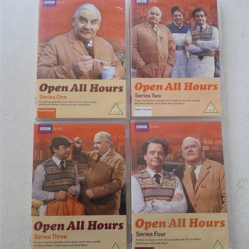 Open All Hours (David Jason / Ronnie Barker) - Series 1-4 [4 DVD bundle]