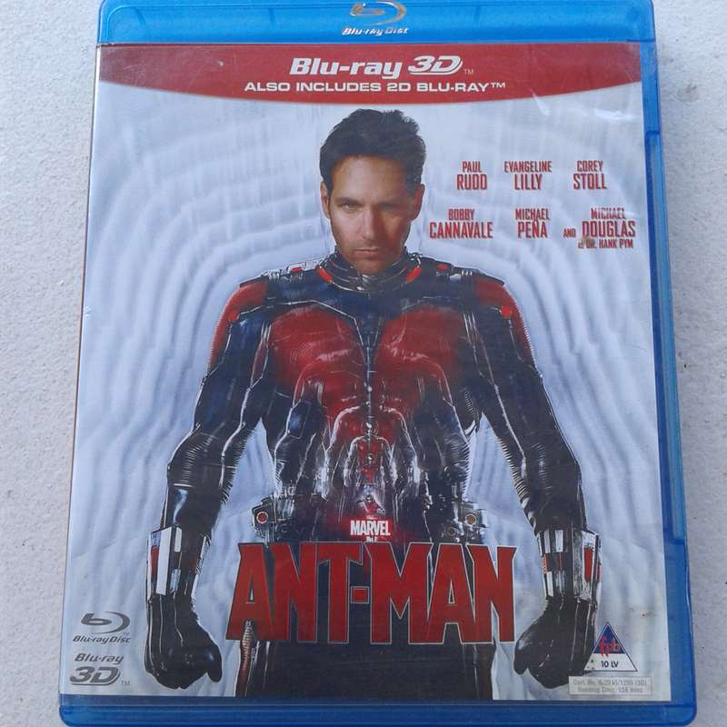 Ant-Man - Rudd / Cannavale [3-D Blu-ray + 2-D Blu-ray Movie]