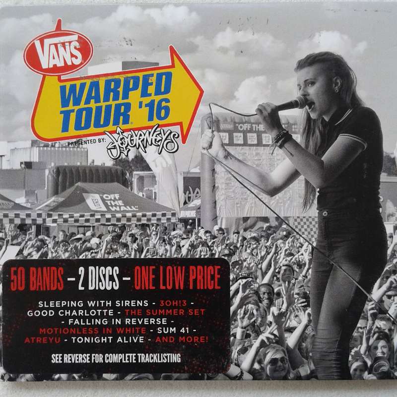 Vans Warped Tour `16 - Various Artists (2CD Digipak)