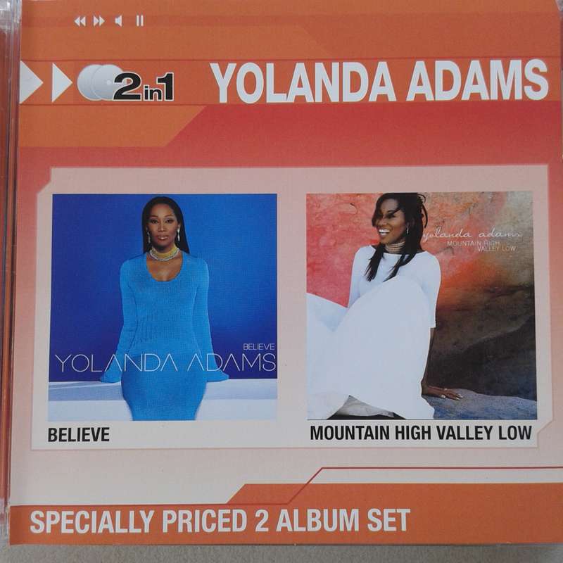 Yolanda Adams - Believe / Mountain High Valley Low (2CD)   [R]