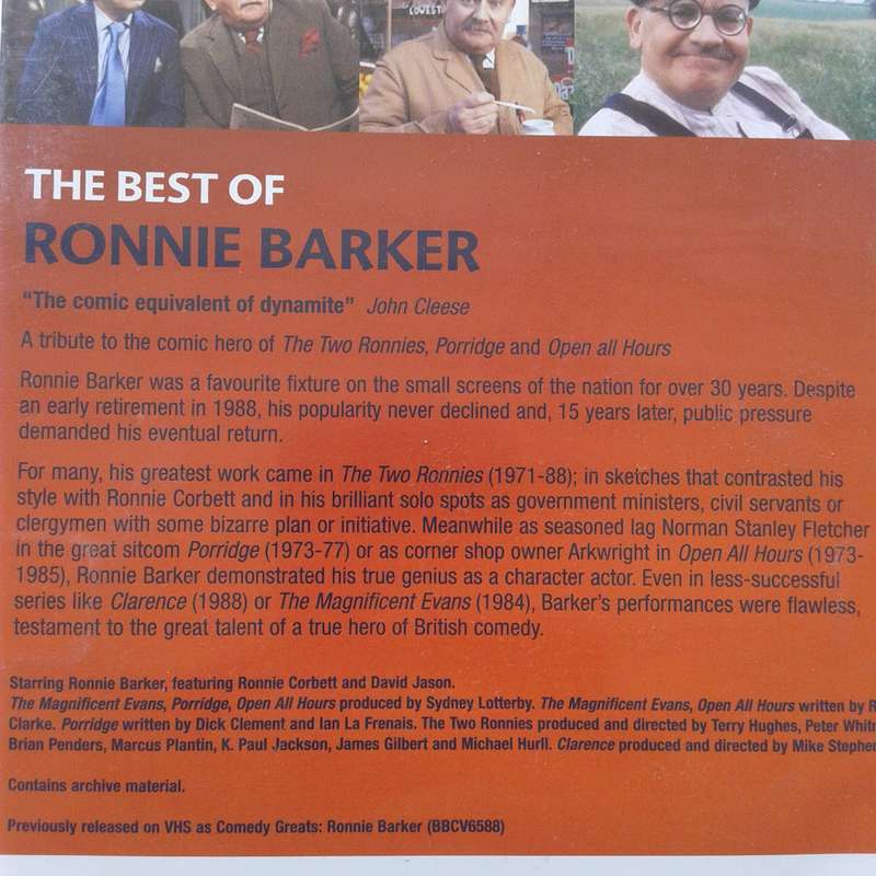 The Best Of Ronnie Barker [DVD]