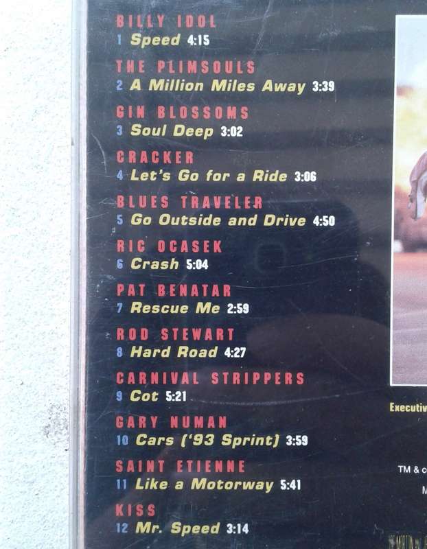 Speed (Songs From And Inspired By The Motion Picture) (1994)