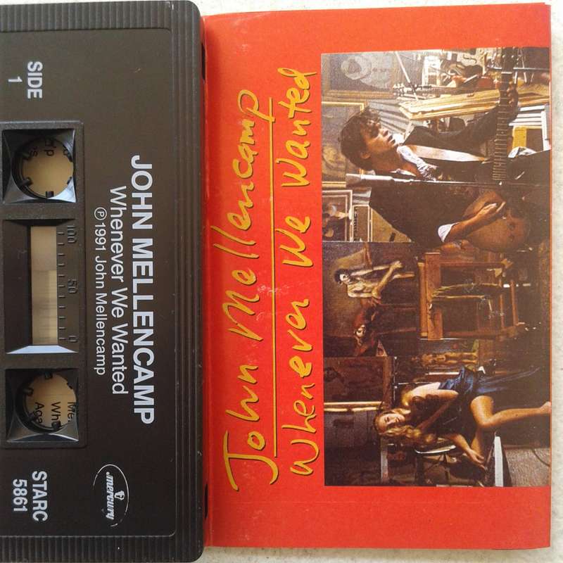 John Mellencamp - Whenever We Wanted [CASSETTE]