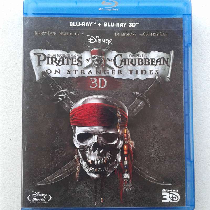 Pirates Of The Caribbean: On Stranger Tides [3-D Blu-ray + Blu-ray Movie]