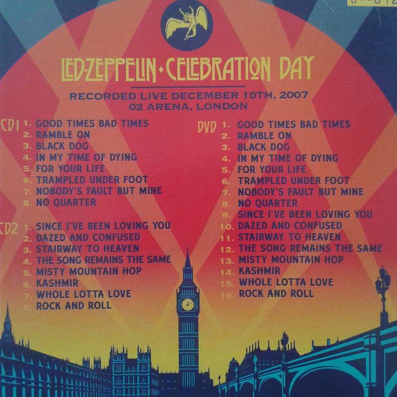 Led Zeppelin - Celebration Day [2 CD + 1 DVD] (2012)