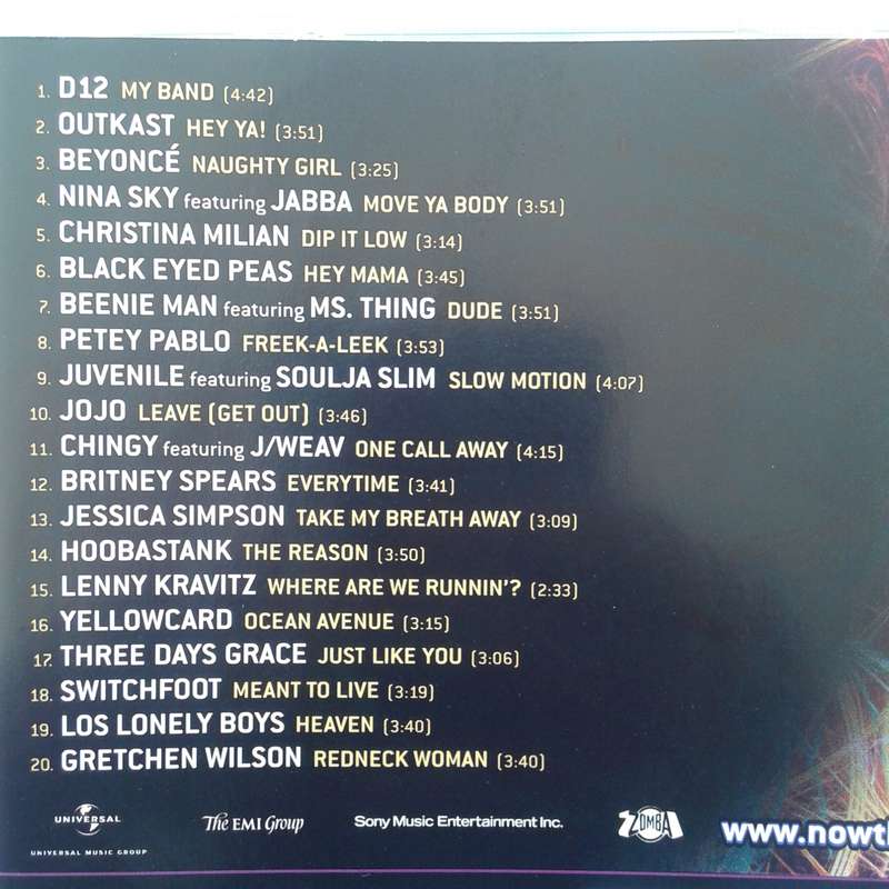Now That's What I Call Music 16 - Various Artists [Import CD] (2004)