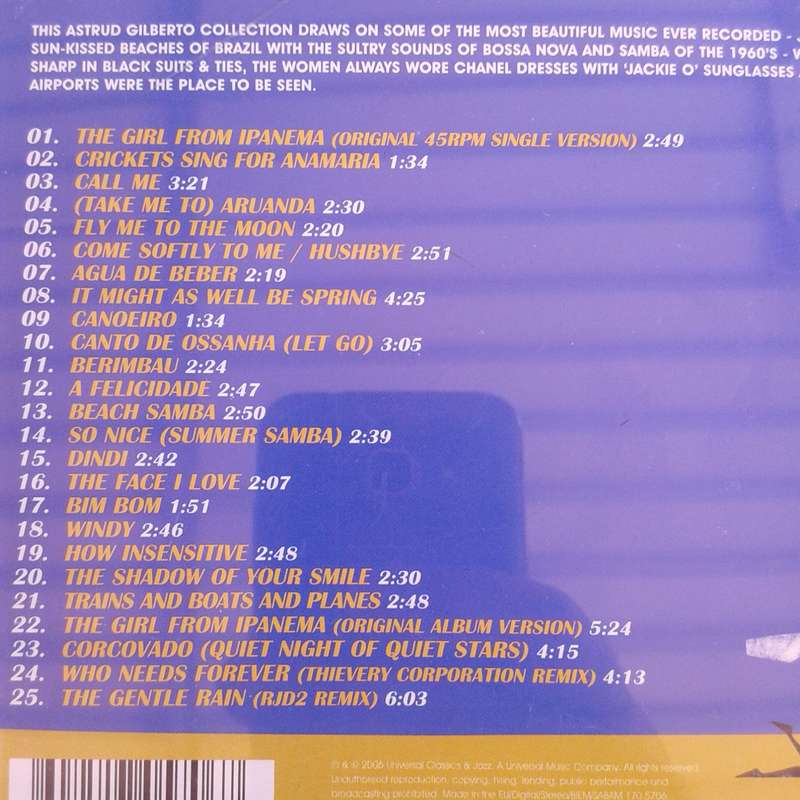 Astrud Gilberto - The Very Best Of Astrud Gilberto [Import CD] (2006)