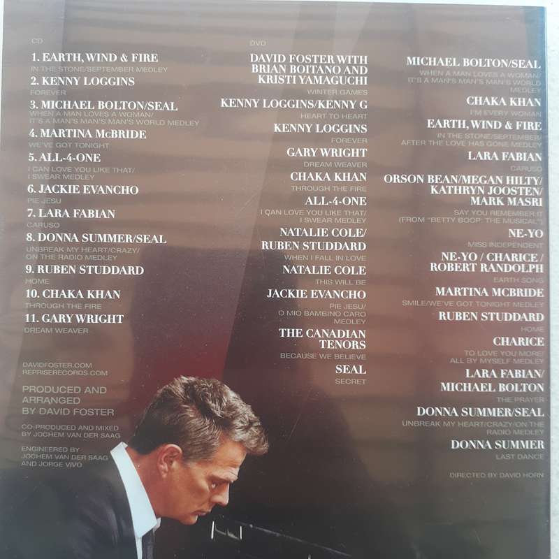 David Foster - Hit Man Returns (David Foster & Friends) (DVD + CD) (2011)