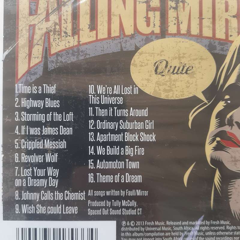 Falling Mirror - Hystorical (2013)   *NEW, sealed