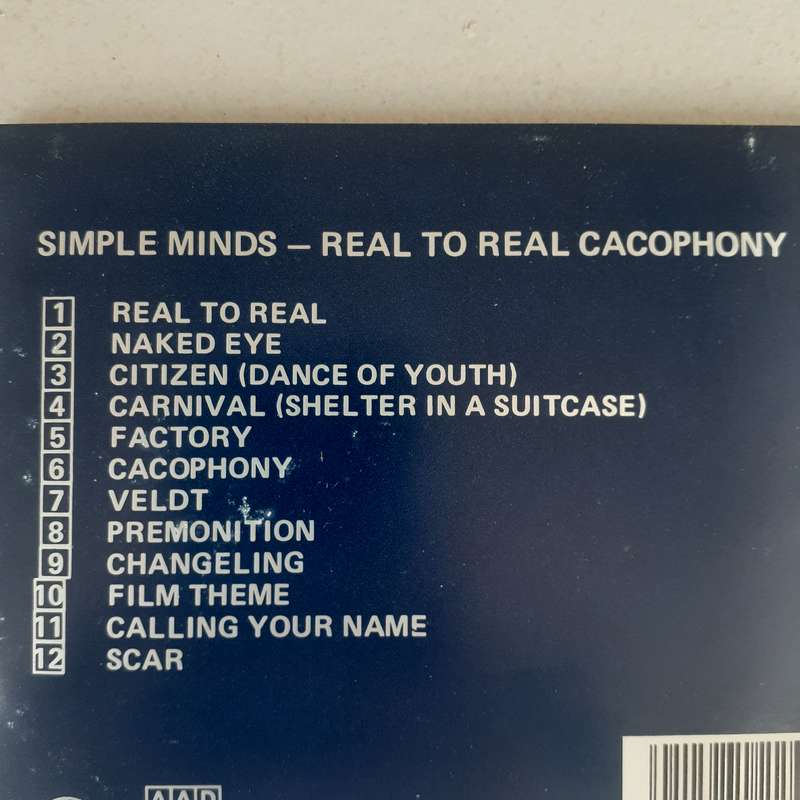 Simple Minds - Real To Real Cacophony [Import CD] (1985)
