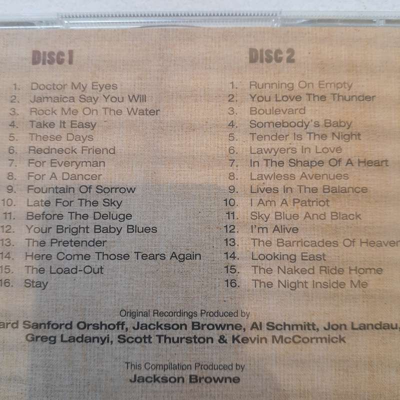 Jackson Browne - The Very Best Of Jackson Brown [2CD Import] (2004)