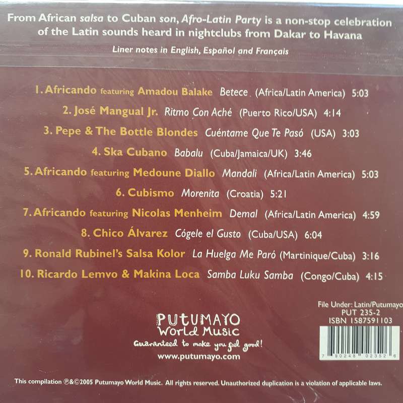 Putumayo Presents: Afro-Latin Party (Various Artists) (2005)