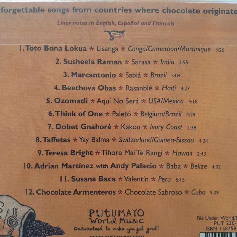 Putumayo Presents: Music From The Chocolate Lands (Various Artists) (2004)