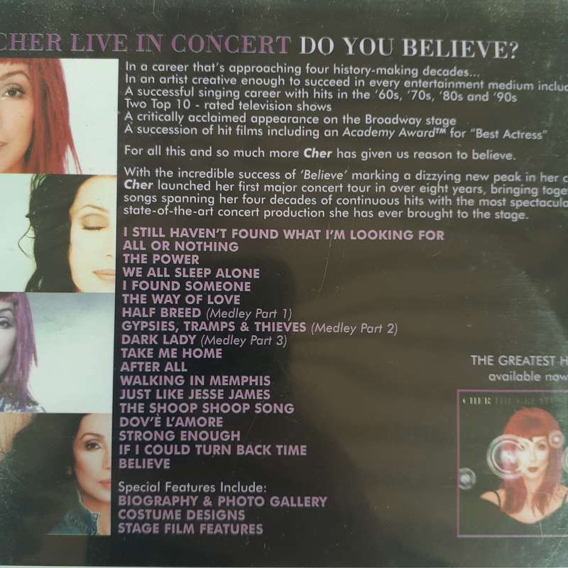 Cher - Live In Concert [DVD] (1999)