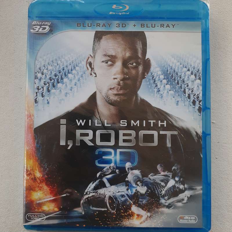 I, Robot 3D - Will Smith [Blu-ray Movie 2 Disc Version]   *New, sealed