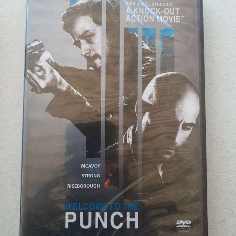 Welcome To The Punch - Mcavoy / Strong [DVD Movie]   *NEW, sealed