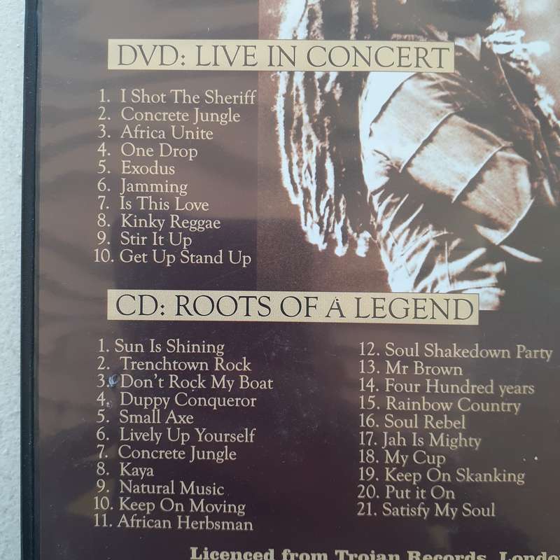 Bob Marley & The Wailers - Roots Of A Legend [DVD+CD] (2006)