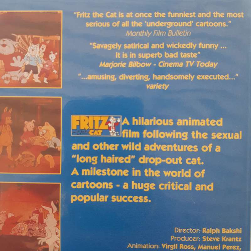 Fritz The Cat [DVD Movie] (1972/re2001)