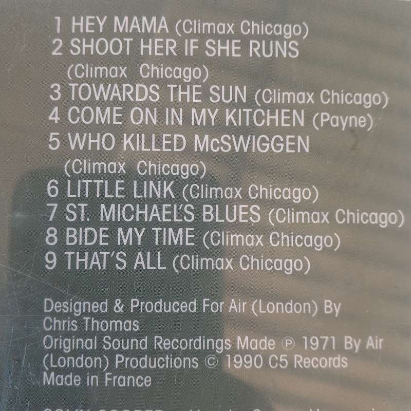 Climax Chicago (The Climax Blues Band) - Tightly Knit [Import CD] (1971/re1990)