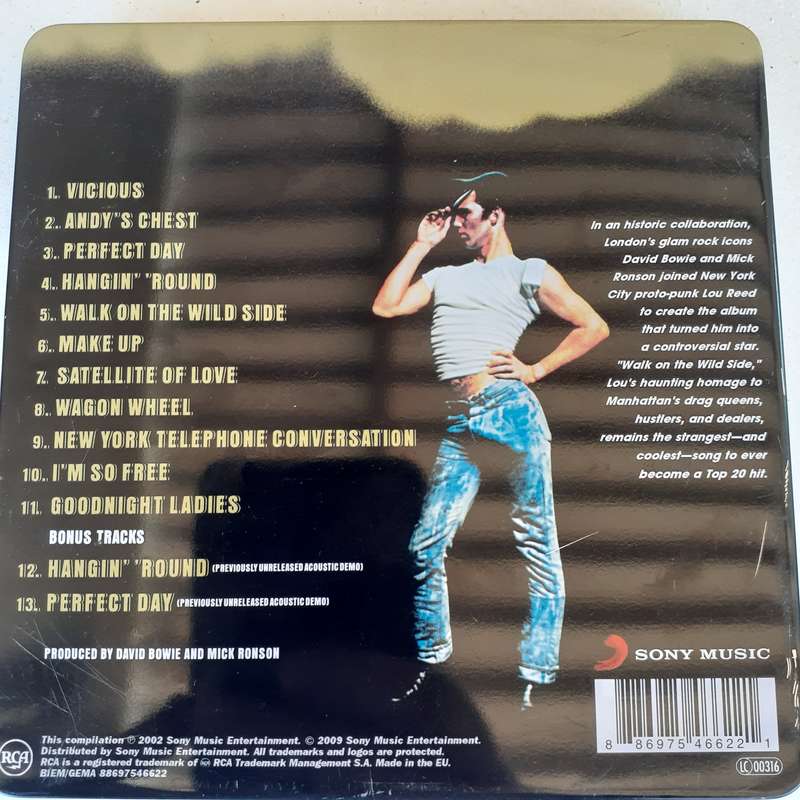 Lou Reed - Transformer [Import CD Reissued in a metal case] (2002)