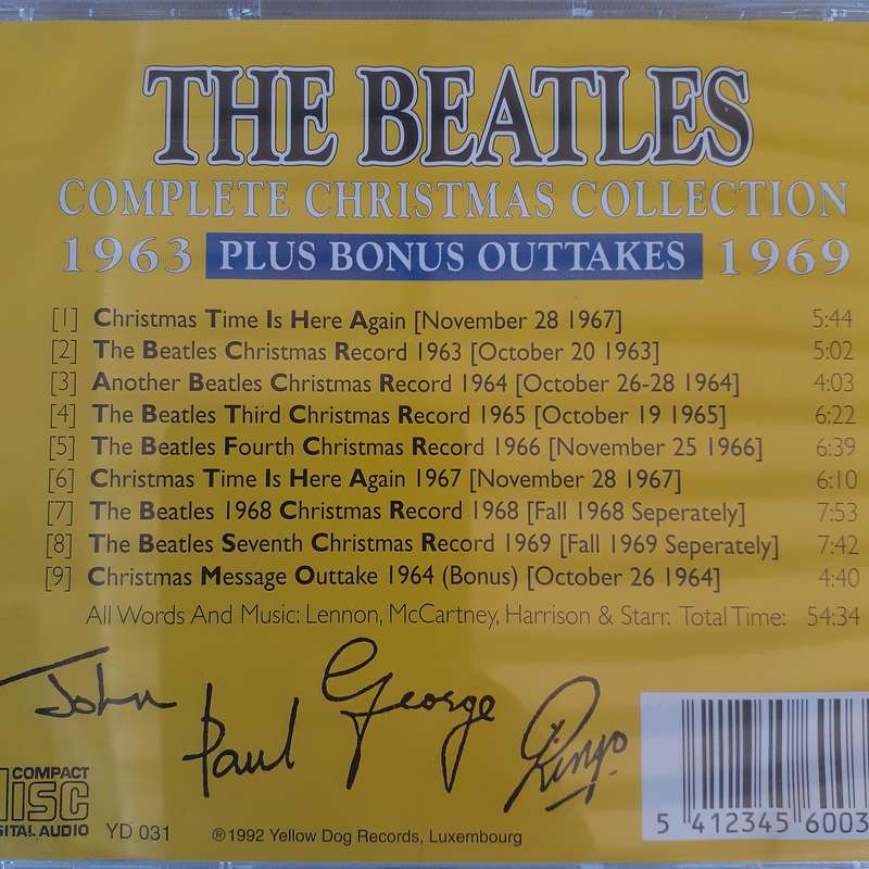 The Beatles - Complete Christmas Collection [Import CD] (1992)
