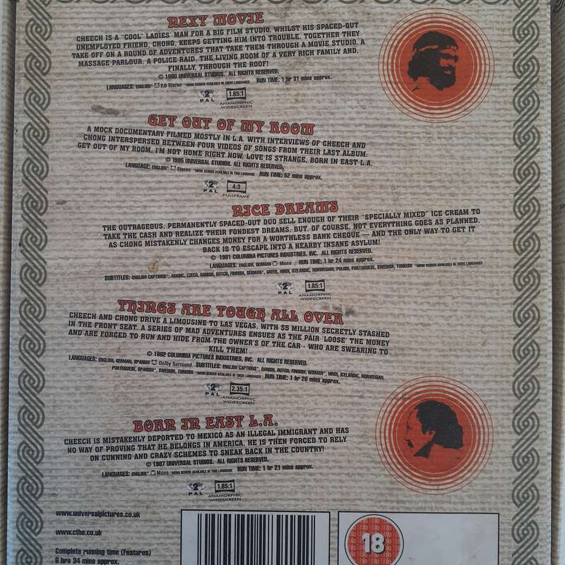 Cheech & Chong - Collection [5 DVD box set] (2004)