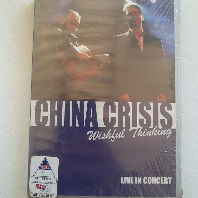 China Crisis - Wishful Thinking [DVD] (2004)  *NEW, sealed