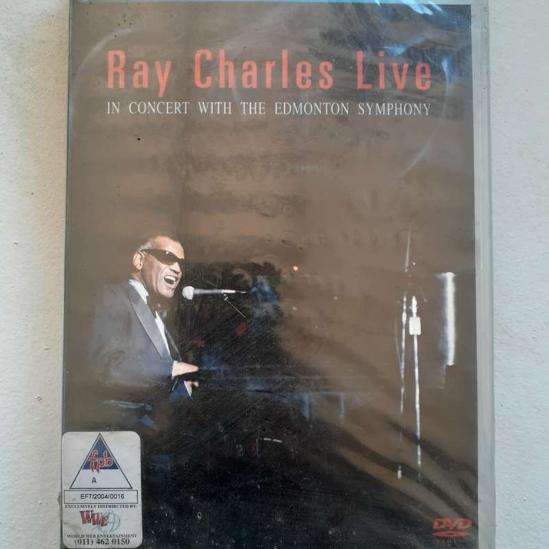 Ray Charles - Ray Charles Live: In Concert With The Edmonton Symphony [DVD] (2006)  *NEW, sealed