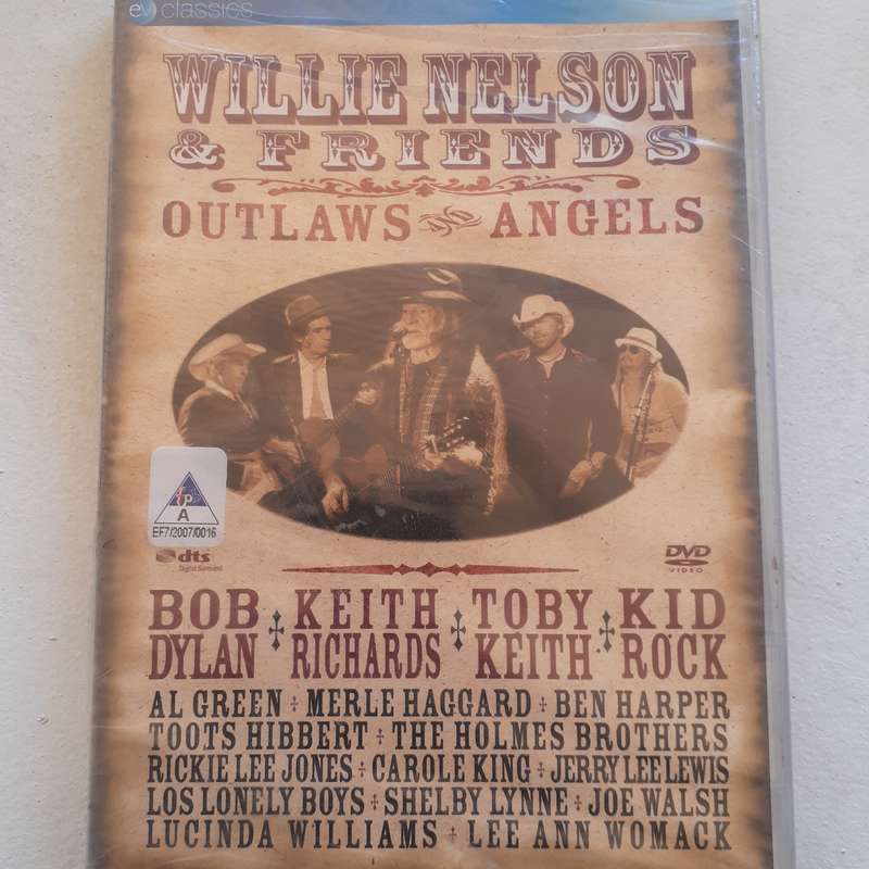 Willie Nelson & Friends - Outlaws And Angels [DVD] (2007)  *NEW, sealed