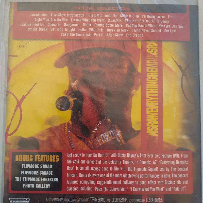 Busta Rhymes - Everything Remains Raw [DVD] (2004)  *NEW, sealed