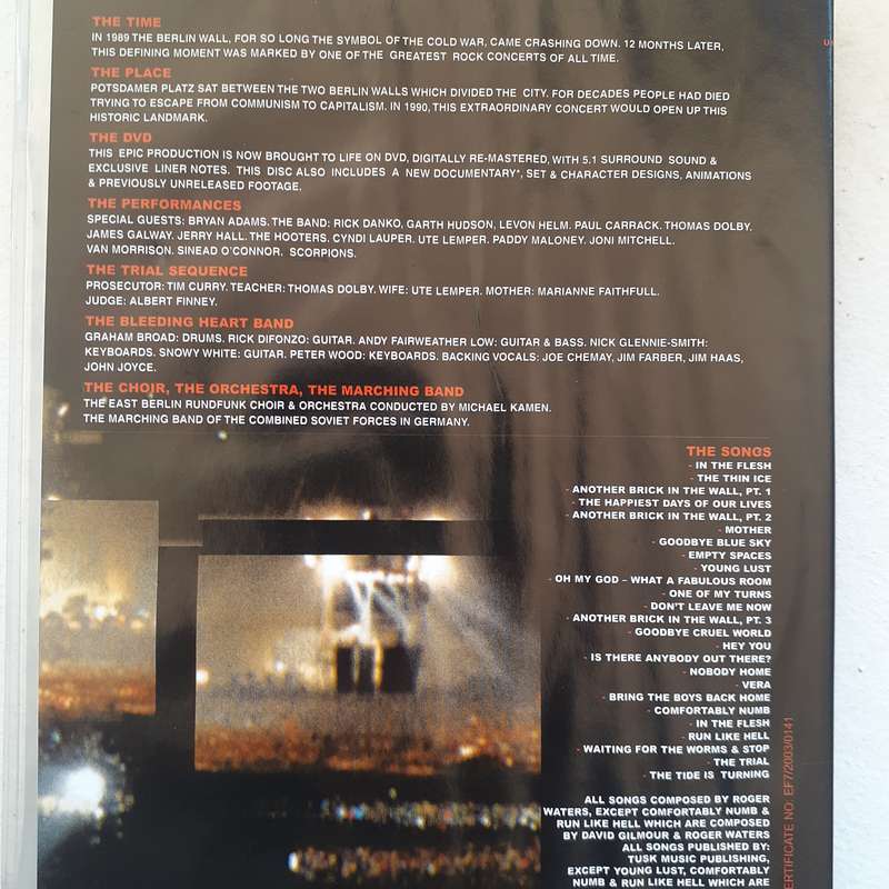 Roger Waters - The Wall: Live In Berlin [DVD] (2003)