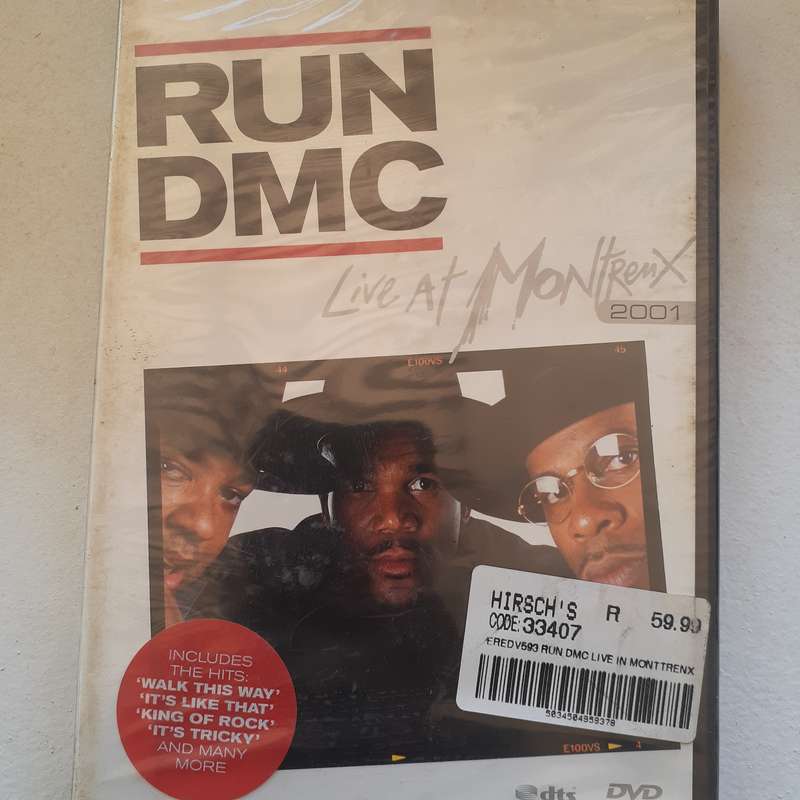 Run DMC - Live At Montreux 2001 [DVD] (2007)  *NEW, sealed