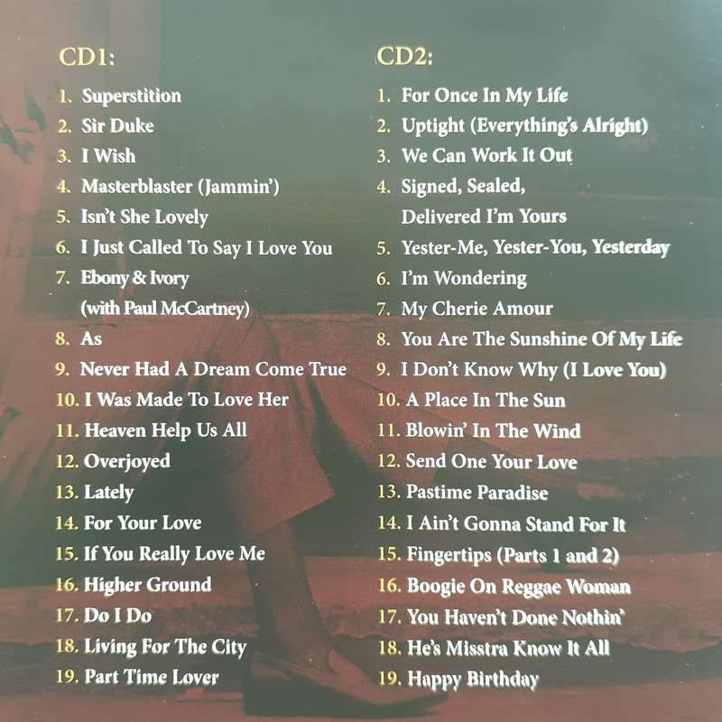 Stevie Wonder - The Definitive Collection (2CD) (2002)   [R]