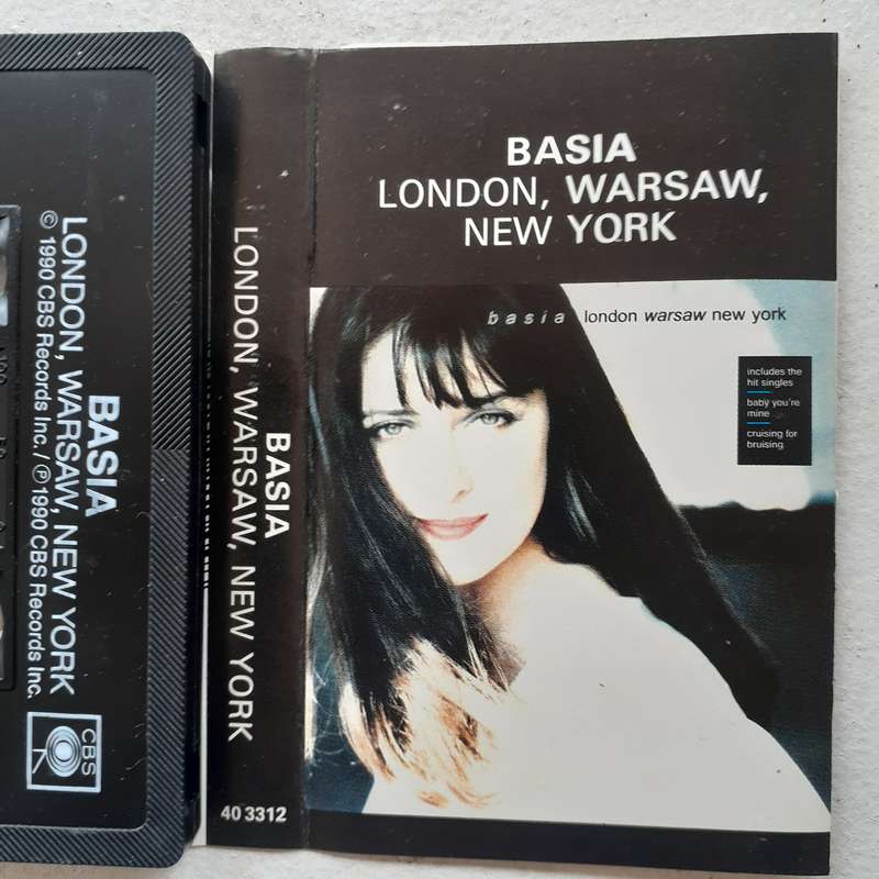 Basia - London, Warsaw, New York [CASSETTE]