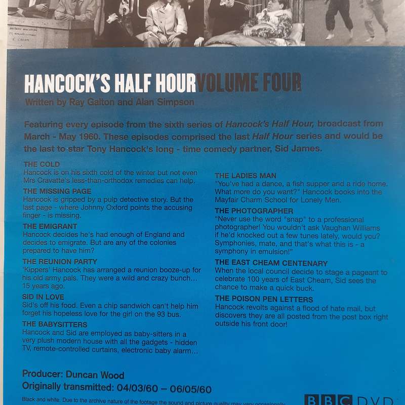 Hancock's Half Hour - Volume Four [2DVD]